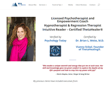 Tablet Screenshot of mmlifecoaching.com